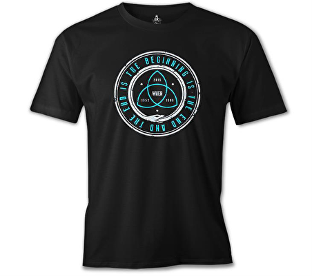 Dark - Timeline Siyah Erkek Tshirt