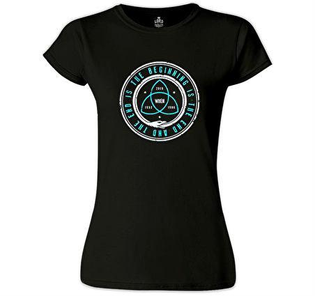 Dark - Timeline Siyah Bayan Tshirt