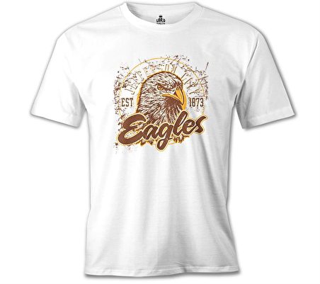Kartal - On Sekiz Beyaz Erkek Tshirt