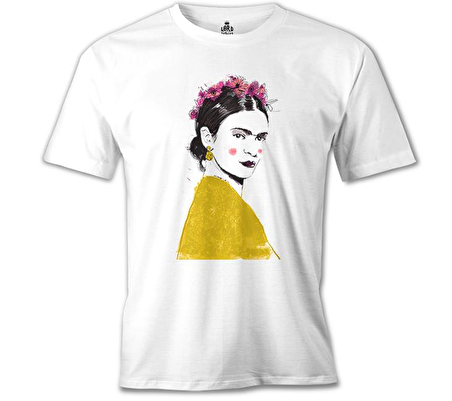Frida - Shade Beyaz Erkek Tshirt