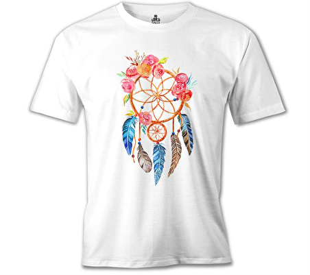 Düş Kapanı - Furry Beyaz Erkek Tshirt