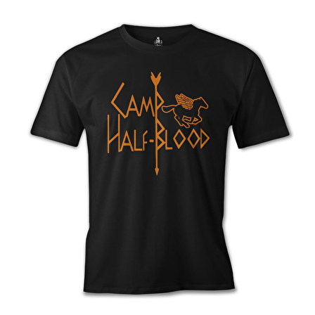 Camp Half-Blood Siyah Erkek Tshirt