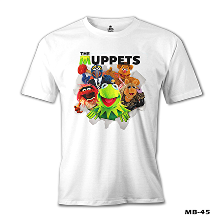 The Muppets Beyaz Erkek Tshirt