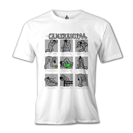 Camerasutra Beyaz Erkek Tshirt