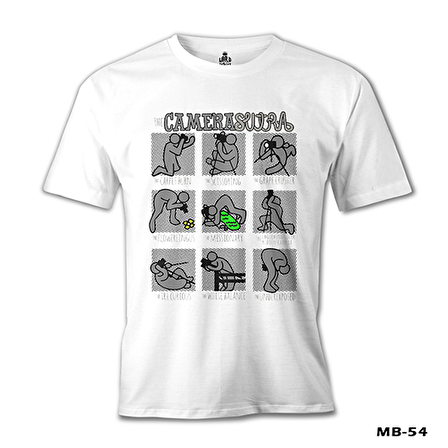 Camerasutra Beyaz Erkek Tshirt