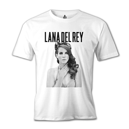 Lana Del Rey Beyaz Erkek Tshirt