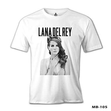 Lana Del Rey Beyaz Erkek Tshirt
