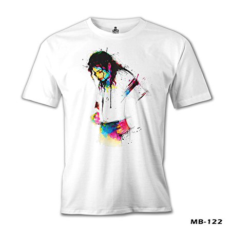 Michael Jackson Beyaz Erkek Tshirt
