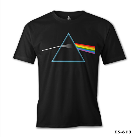 Pink Floyd - Dark Side of the Moon Siyah Erkek Tshirt