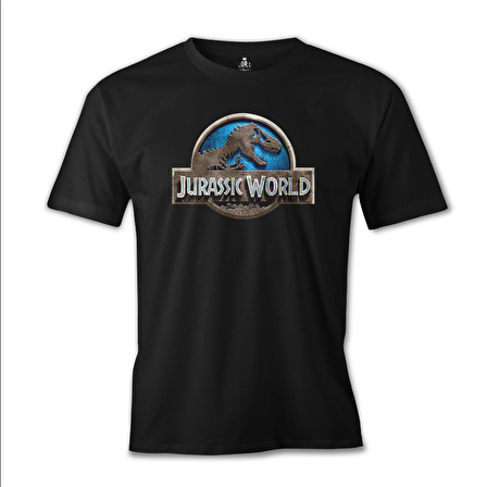 Jurassic World Siyah Erkek Tshirt