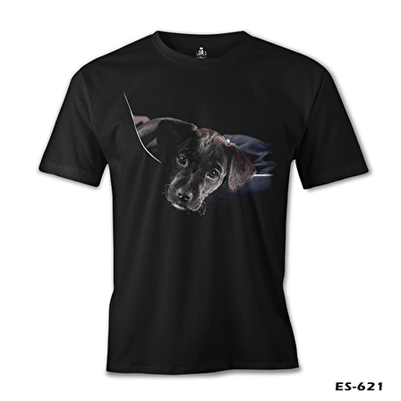 Puppy Siyah Erkek Tshirt