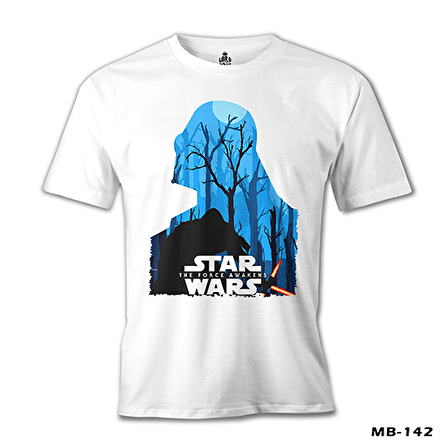 Star Wars - The Force Awakens 2 Beyaz Erkek Tshirt