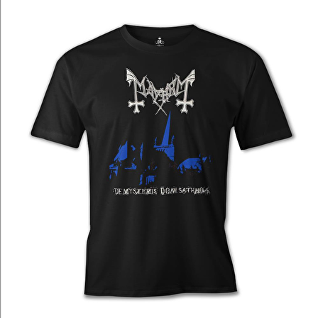 Mayhem - De Mysteriis Dom Sathanas Siyah Erkek Tshirt