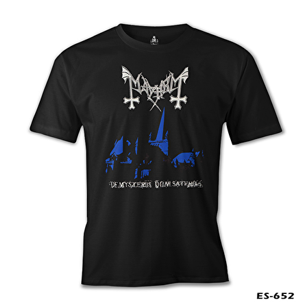 Mayhem - De Mysteriis Dom Sathanas Siyah Erkek Tshirt