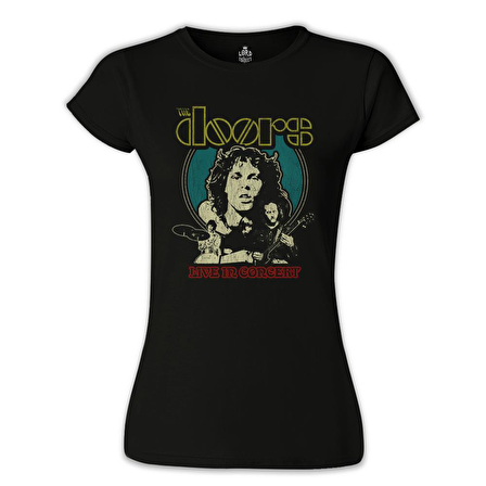The Doors Siyah Bayan Tshirt