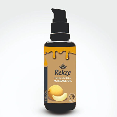 Rekze Masaj Yağı Kavun Aromalı Erotik Yenilir  Etkili Romantik 100 ml
