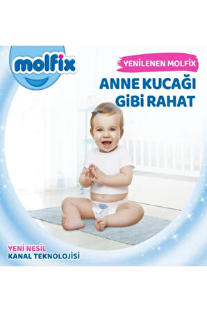 MOLFİX Bebek Bezi 3 Beden Midi Fırsat Paketi 90 Adet