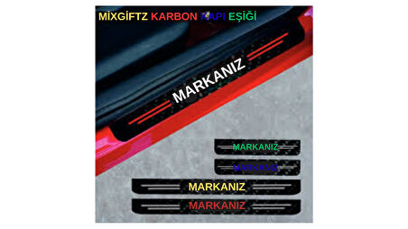 MixGiftzToyota Proace City Bağaj ve Kapı Eşiği Karbon Sticker (SET)