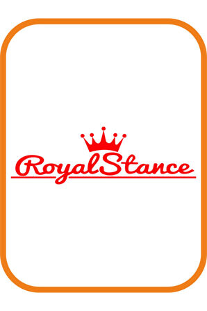 Royal Stance Oto özel yeni sticker Kırmızı 30*10 Cm MİXGİFTZ