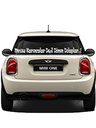 Oto Cam Yazı Sözleri Ticari-Servis-Dolmuş-Panelvan Uzun özel yeni sticker Model 50 MİXGİFTZ