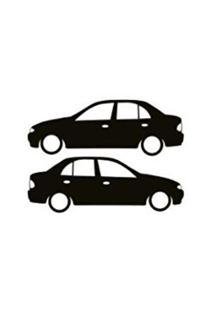 Otomobil Tasarım Oto özel yeni sticker Model 14 Siyah 16*6 Cm MİXGİFTZ