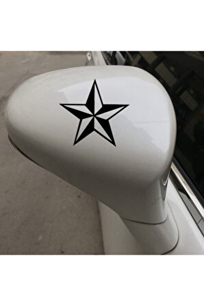 Deniz Yıldızı Tasarım Oto özel yeni sticker 10*10 Cm MİXGİFTZ
