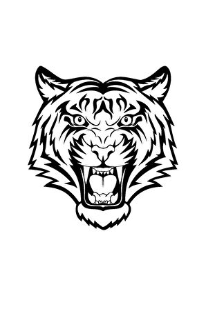 Kaplan Başı Tasarım Oto özel yeni sticker 10*10 Cm MİXGİFTZ