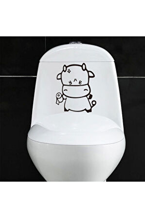 Inek Klozet özel yeni sticker MİXGİFTZ