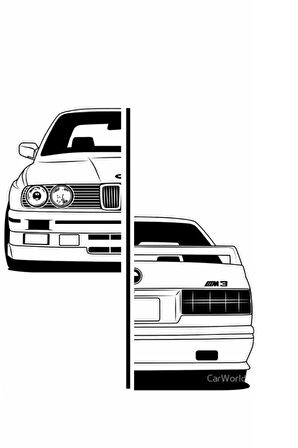 E30 İçin özel yeni uyumlu Aksesuar Logo Oto özel yeni sticker 25*25 Cm MİXGİFTZ