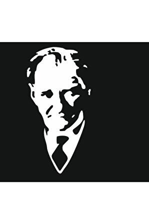 Atatürk Portre özel yeni sticker 15*30 Cm MİXGİFTZ