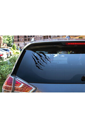 Aslan Pençeleri Tasarım Oto özel yeni sticker 2 Li Set MİXGİFTZ