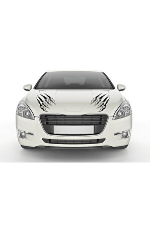 Aslan Pençeleri Tasarım Oto özel yeni sticker 2 Li Set MİXGİFTZ