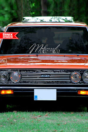 Özel Isim Soyisim özel yeni sticker 40*15 Cm MİXGİFTZ