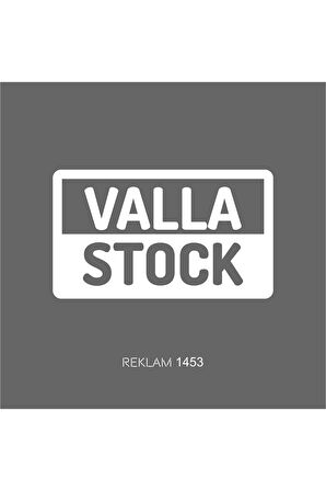 Valla Stock özel yeni sticker Oto özel yeni sticker Oto özel yeni sticker 14*8 Cm MİXGİFTZ