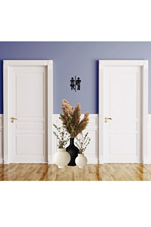 Tuvalet özel yeni sticker -Kapı özel yeni sticker- Duvar özel yeni sticker MİXGİFTZ