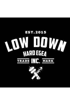 Low Down Hard Egea Arka Cam özel yeni sticker 40*31 Cm MİXGİFTZ