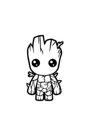 Groot özel yeni sticker 15*10 Cm MİXGİFTZ