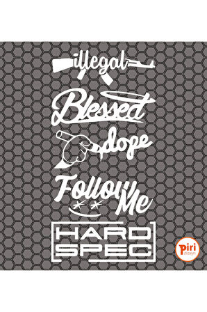 Araç Arka Cam özel yeni sticker Araba Arkası Paket Etiket Illegal Tasarım MİXGİFTZ