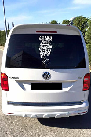 Limited Edition Beyaz Arka Cam özel yeni sticker Set 40*20 Cm MİXGİFTZ