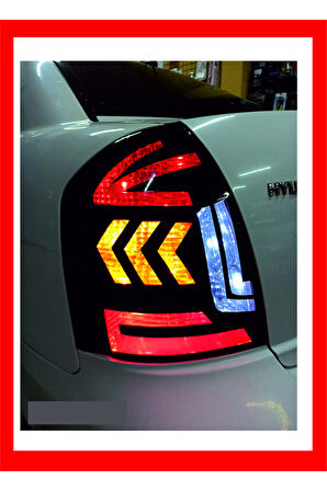 Era İçin özel yeni uyumlu Aksesuar Stop Farı Kaplama özel yeni sticker Model 2 MİXGİFTZ