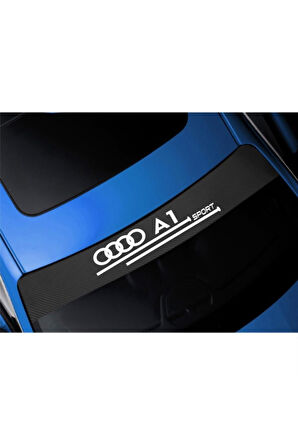 Audi A1 İçin özel yeni uyumlu Aksesuar Oto Ön Cam Oto özel yeni sticker Karbon MİXGİFTZ