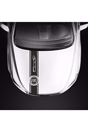 Fiat 500C İçin özel yeni uyumlu Aksesuar Oto Kaput Şerit özel yeni sticker MİXGİFTZ