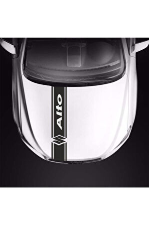 Suzuki Alto İçin özel yeni uyumlu Aksesuar Oto Kaput Şerit özel yeni sticker MİXGİFTZ