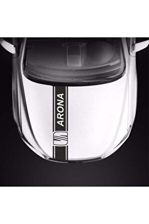 Seat Arona İçin özel yeni uyumlu Aksesuar Oto Kaput Şerit özel yeni sticker MİXGİFTZ