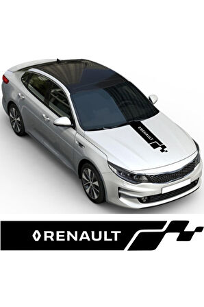 Renault İçin özel yeni uyumlu Aksesuar Oto Kaput özel yeni sticker MİXGİFTZ