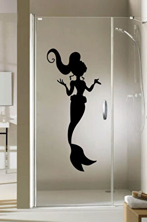 Deniz Kızı Duşa Kabin özel yeni sticker MİXGİFTZ