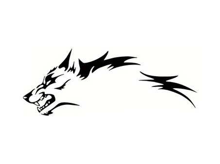 Seni Sollayan Araca Kızan Kurt Oto Arka Cam Sticker 26 X 10 Cm MİXGİFTZ