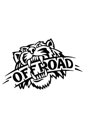 Tiger Off Road Sticker 10 X 6 Cm MİXGİFTZ