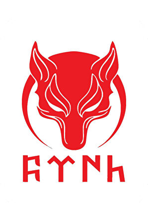 Kurt Hilal Türk Yazılı Sticker 22 X 16 Cm MİXGİFTZ