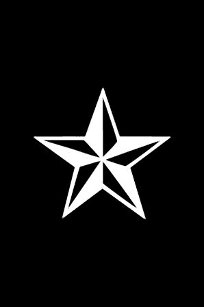 Deniz Yıldızı Tasarım Sticker 10 X 10 Cm MİXGİFTZ